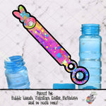 Load image into Gallery viewer, Bright Colors Bunny Bubble Wand Design
