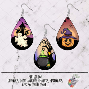 Halloween Teardrop Design Bundle