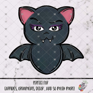 Cute Chubby Bat Design