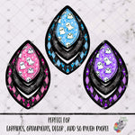 Load image into Gallery viewer, Pastel Ghosts Open Teardrop Design Bundle
