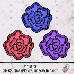 Rose Flower Design Bundle