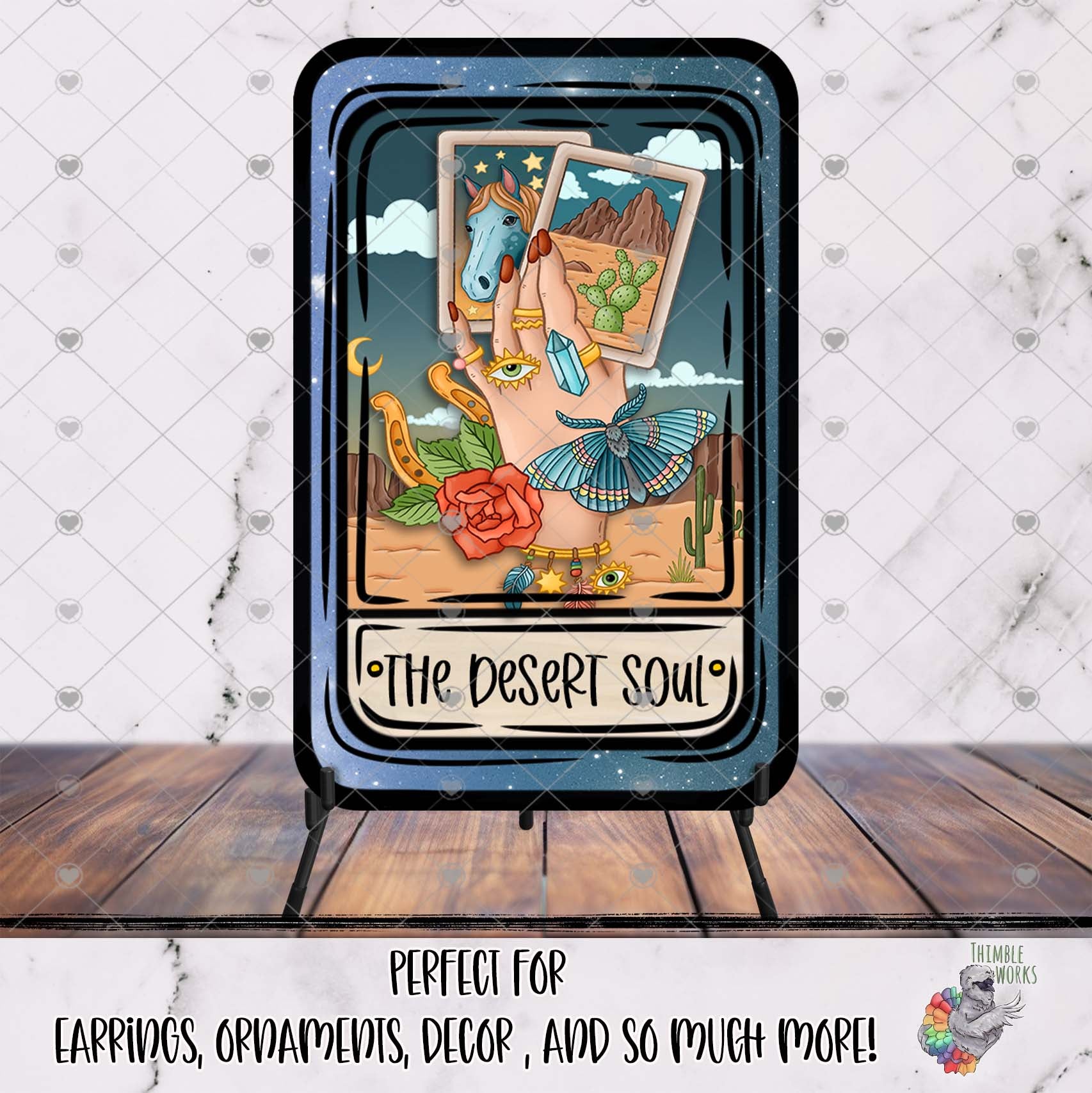 The Desert Soul Tarot Card Design