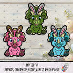 Load image into Gallery viewer, Easter Bunny Triceratops Design Bundle
