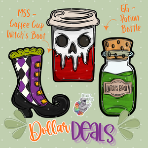 August Dollar Deal 3 design Bundle