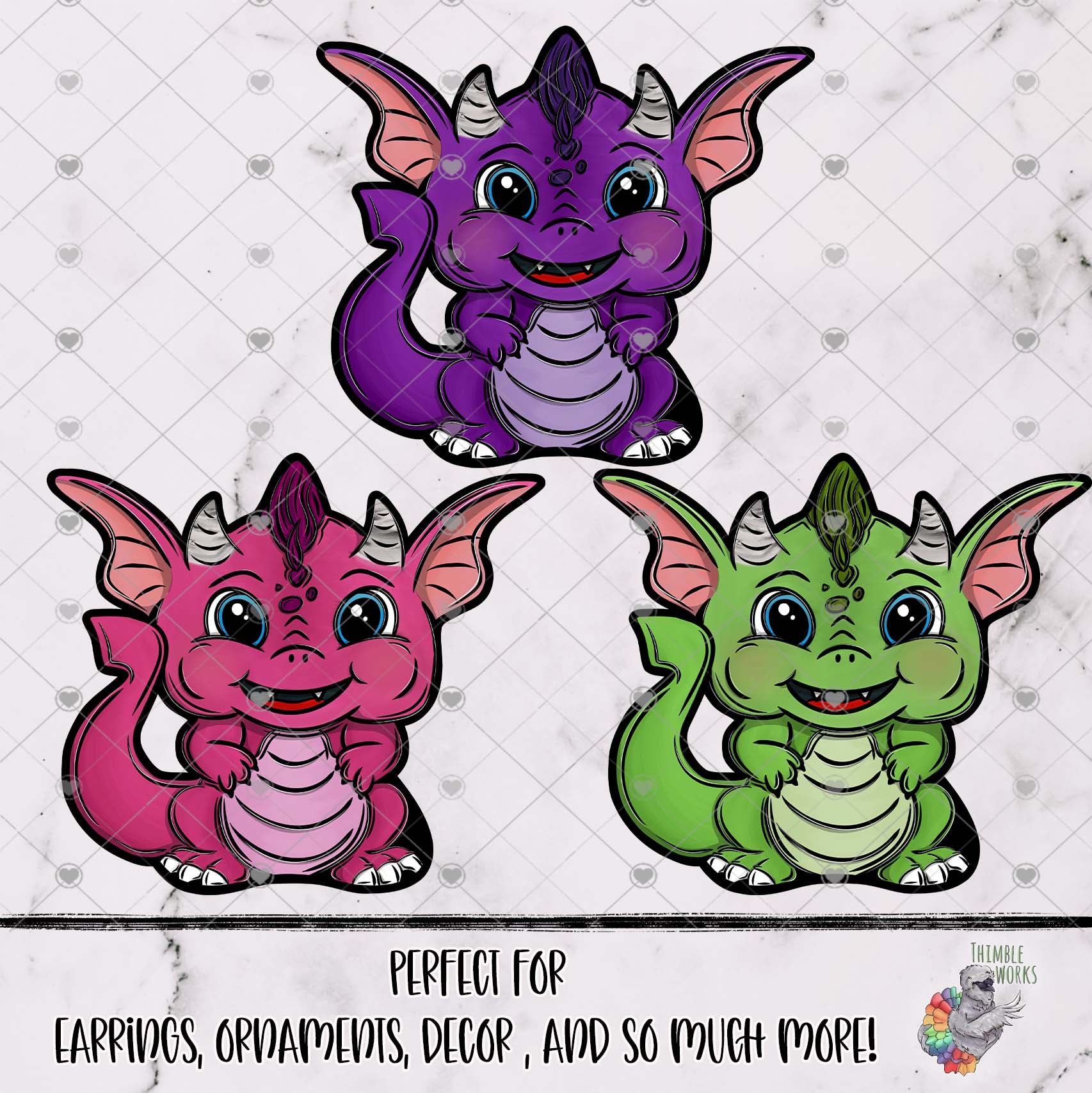 Baby Dragon Design Bundle