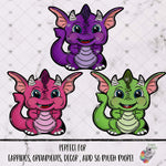 Load image into Gallery viewer, Baby Dragon Design Bundle
