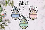 Load image into Gallery viewer, Easter Egg Floppy Bunny Egg Sublimation Design Bundle
