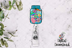 Load image into Gallery viewer, Easter Mason Jar Sublimation Design
