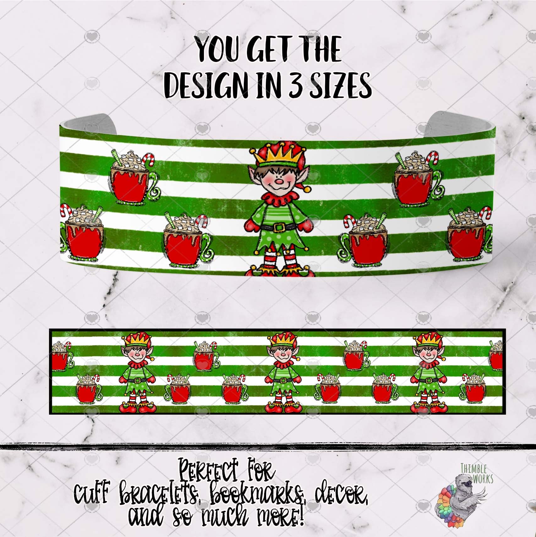 Elf Cocoa Cuff Bracelet Design