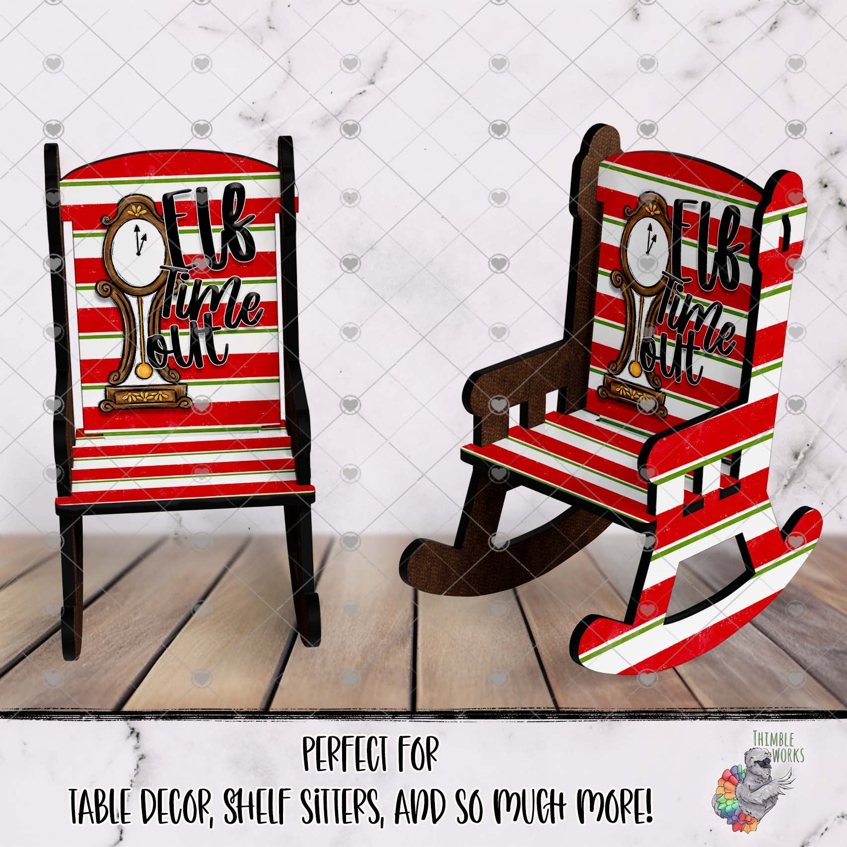 Elf Time Out 3D Rocking Chair Design