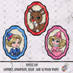 Load image into Gallery viewer, Santa's Elves Oval Frame Design Bundle
