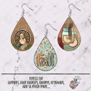 Fall Teardrop Design Bundle