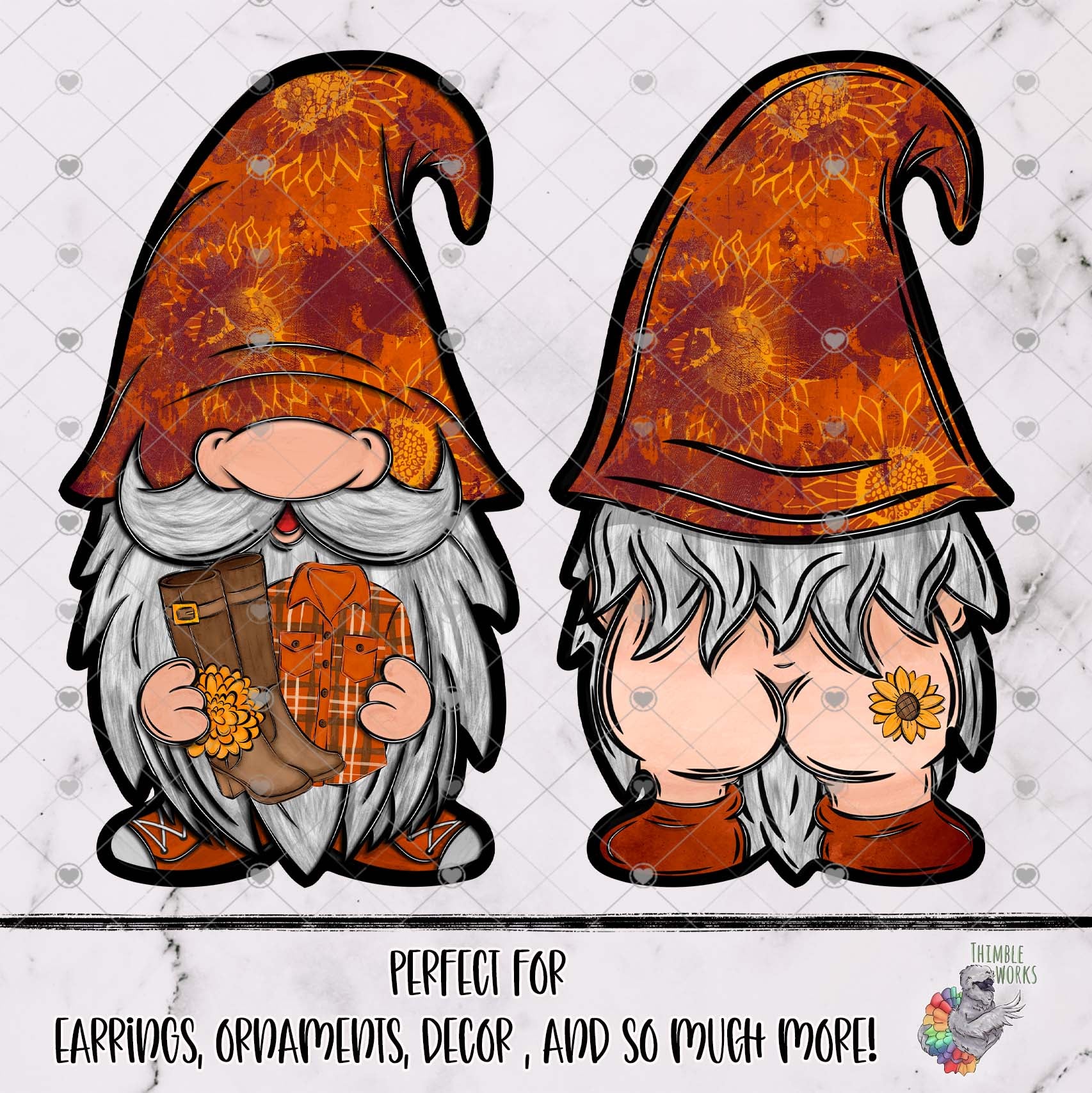 Fall Fashion Gnome Design Bundle