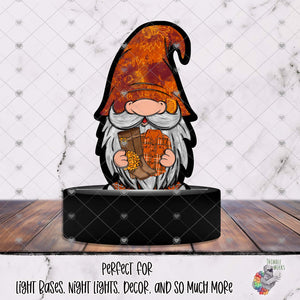 Fall Fashion Gnome Light Base Design