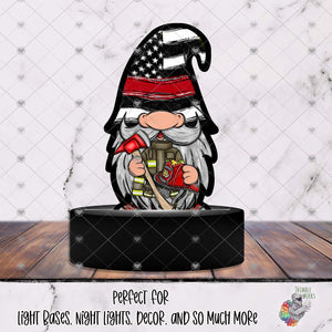 Firefighter Gnome Light Base Design