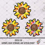 Load image into Gallery viewer, Floral Sun Design
