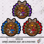 Load image into Gallery viewer, Football Turkey with Bow Design Bundle
