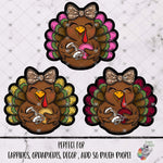 Load image into Gallery viewer, Football Turkey with Bow Design Bundle 3
