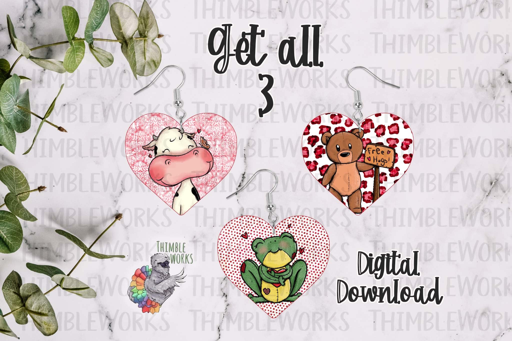 Valentine's Day Heart Design Bundle