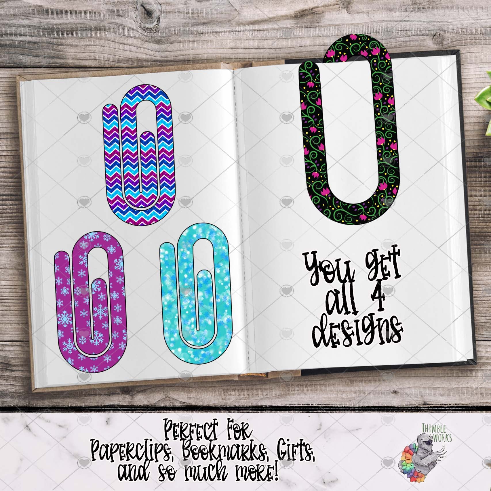 Winter Paperclip Design Bundle