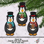 Load image into Gallery viewer, Gingerbread Cookie Penguin Design Bundle
