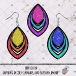 Load image into Gallery viewer, Glitter Open Teardrop Design Bundle
