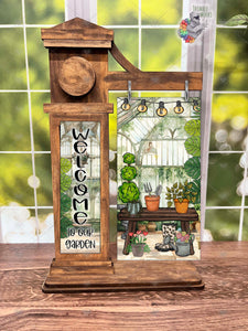 Greenhouse Interchangeable Post Sign Design