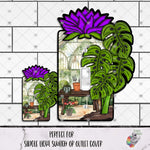 Load image into Gallery viewer, Purple Lotus Monstera Outlet Cover Design
