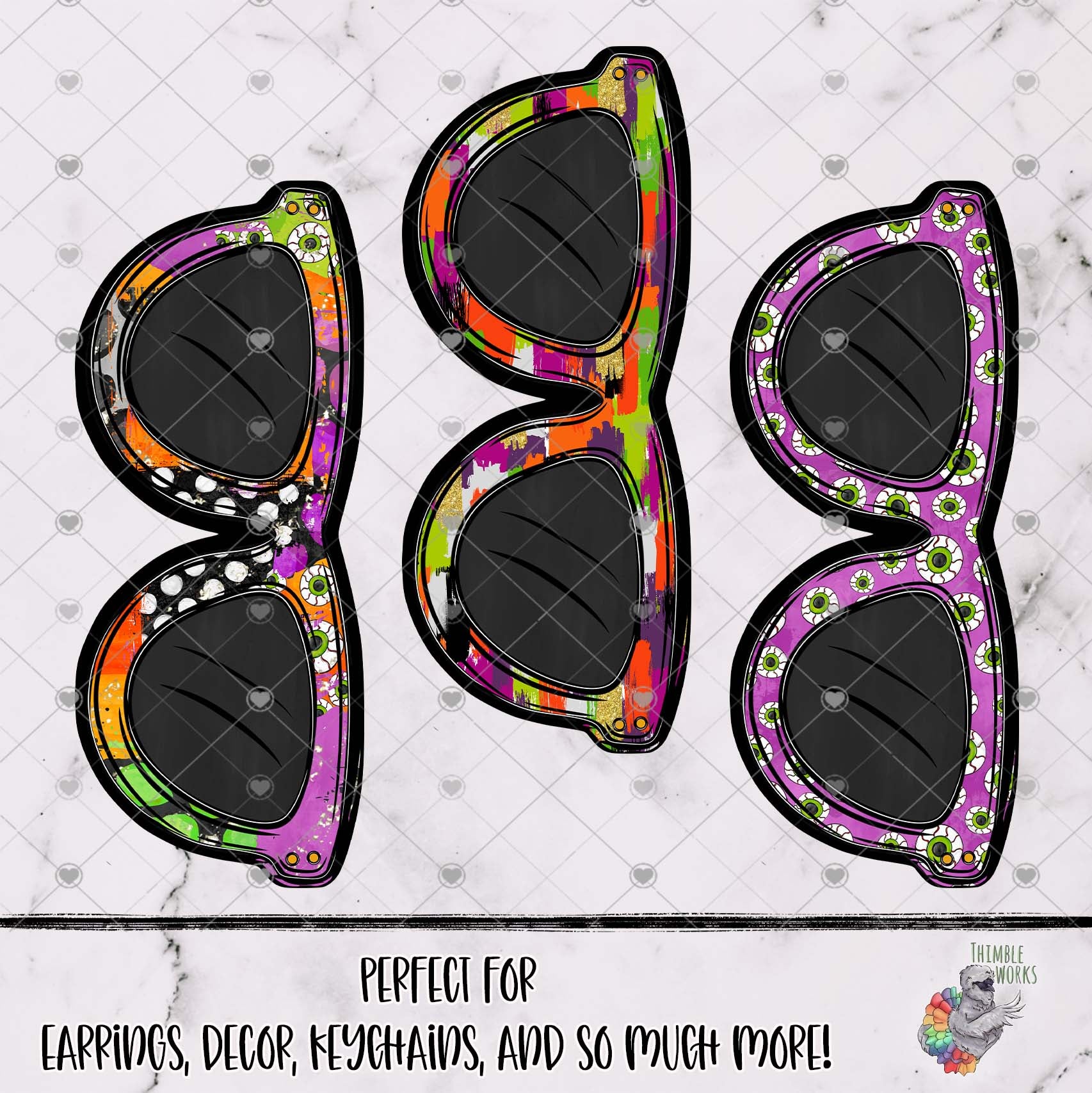 Halloween Sunglasses Design Bundle
