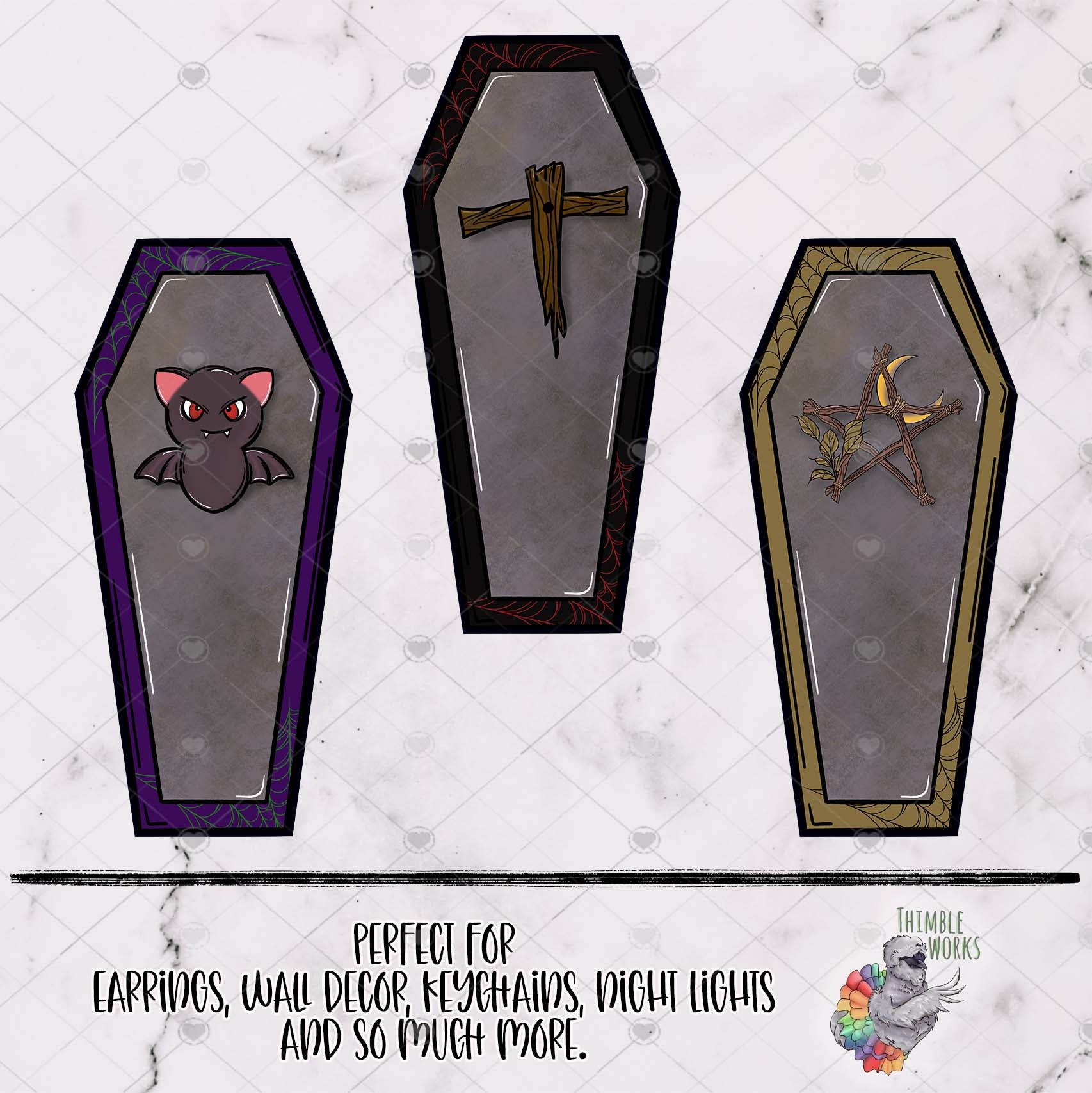 Spooky Coffin Design Bundle