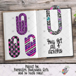 Load image into Gallery viewer, Glamour Halloween Paperclip Design Bundle
