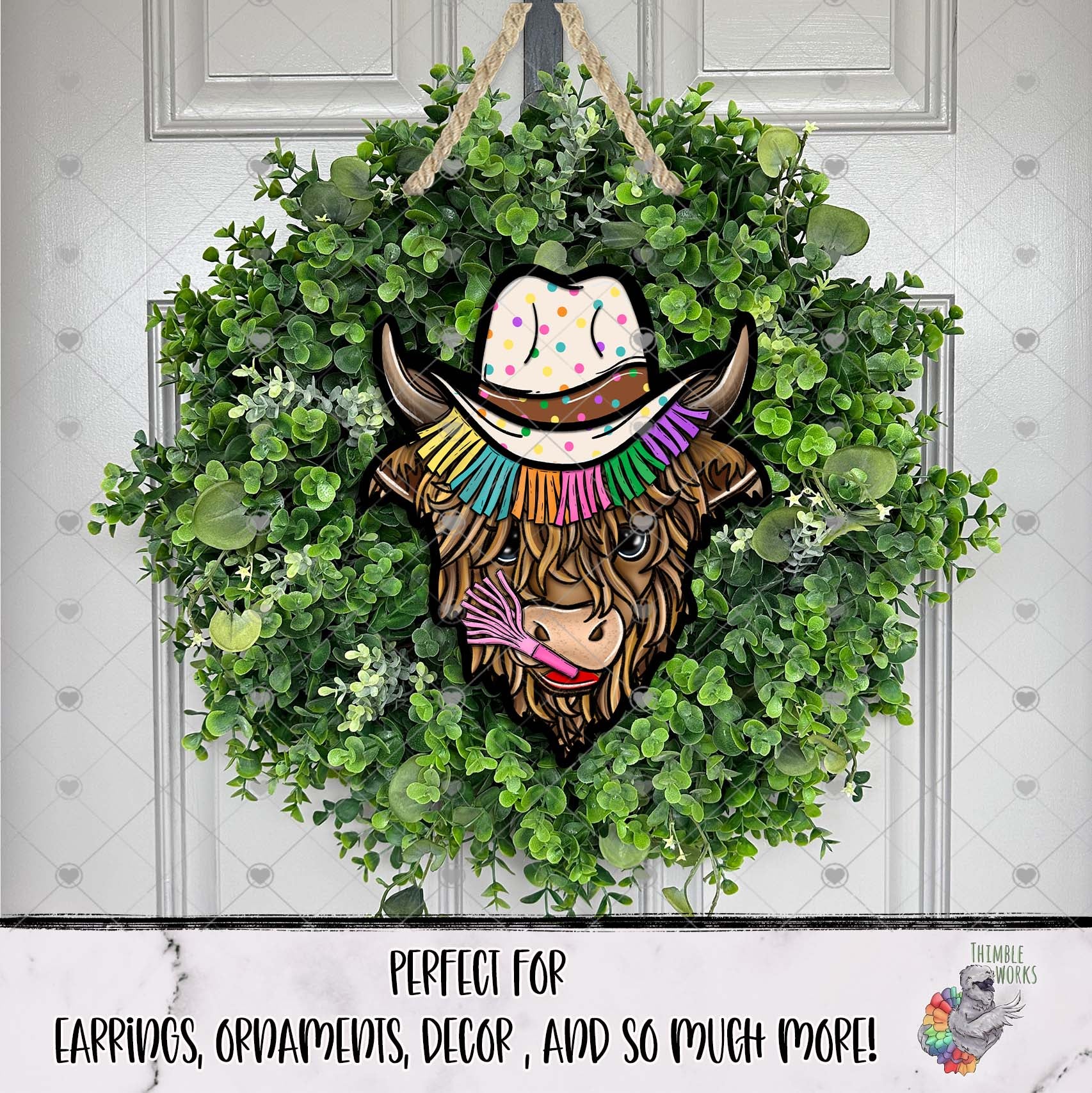 Happy Birthday Cowboy Highland Design