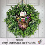 Load image into Gallery viewer, Happy Birthday Cowboy Highland Design
