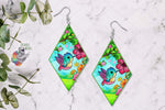 Load image into Gallery viewer, Hummingbird Diamond Sublimation Design
