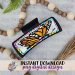 Load image into Gallery viewer, Butterfly Hair Clip Sublimation Design
