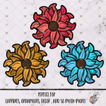 Load image into Gallery viewer, Sunflower Sun Design Bundle
