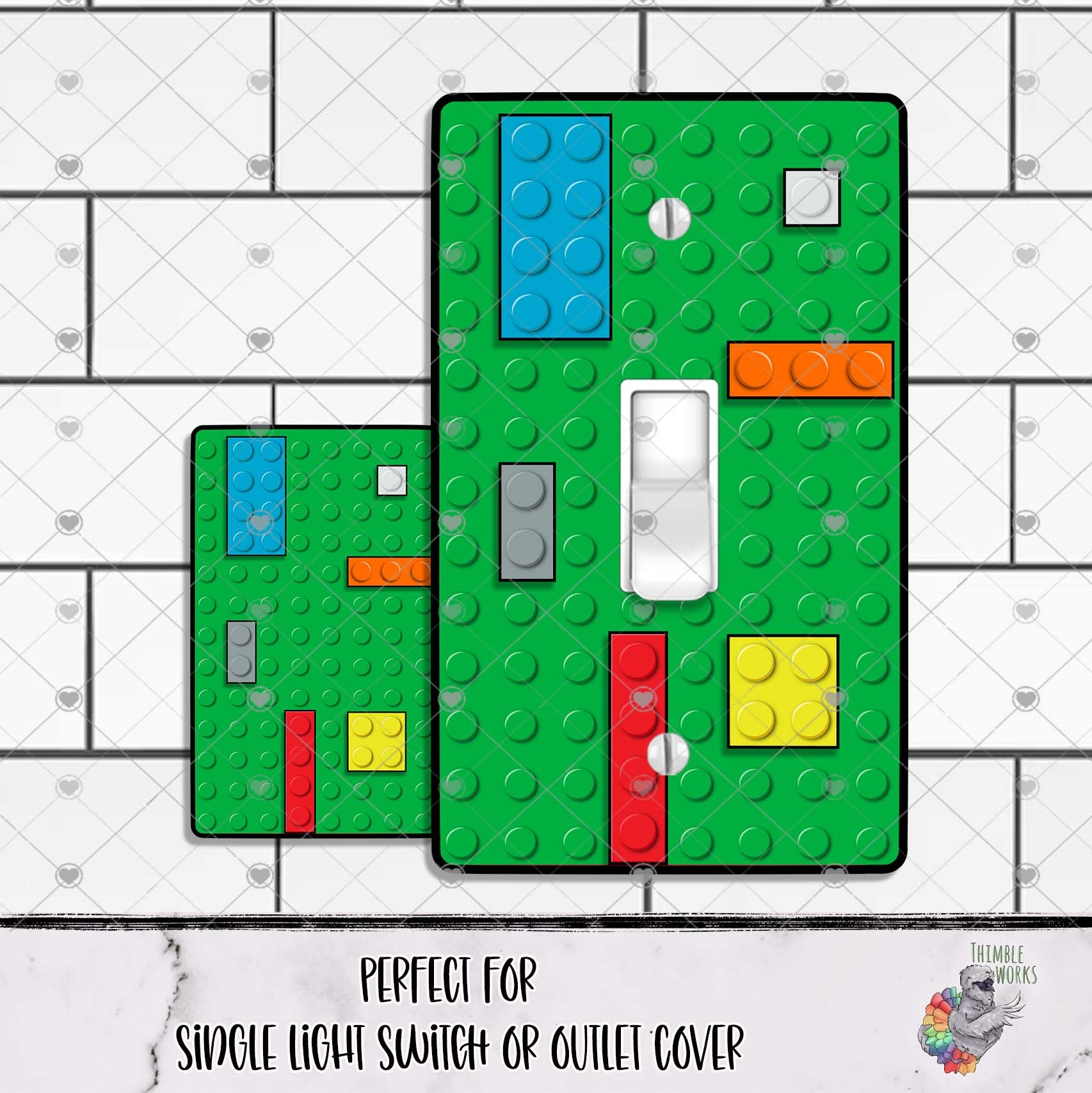 Building Bricks Outlet Cover Design