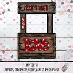 Load image into Gallery viewer, Marquee Love Kissing Booth Design
