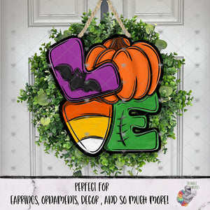 Love with Pumpkin Design