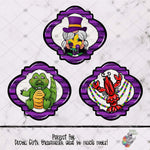 Load image into Gallery viewer, Mardi Gras Fancy Bulb Design Bundle
