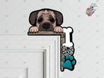 Load image into Gallery viewer, Mastiff Peeking Corner Sitter Design
