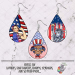 Load image into Gallery viewer, Patriotic Teardrop Design Bundle
