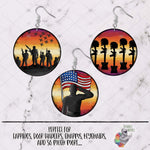 Load image into Gallery viewer, Military Memorial Round Design Bundle
