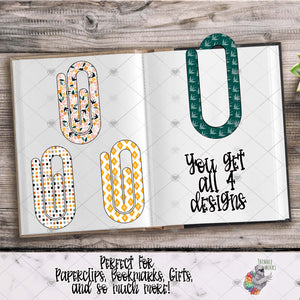 Floral Paperclip Design Bundle