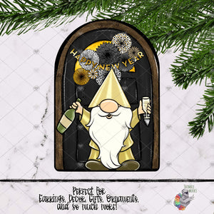 New Years Interchangeable House Door