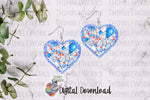 Load image into Gallery viewer, Nurse Heart Sublimation Design
