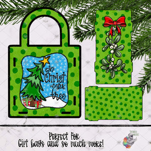 Oh Christmas Tree Winter Gift Box Design