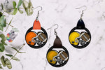 Load image into Gallery viewer, Football Helmet Leather Earring Design Bundle
