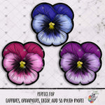 Load image into Gallery viewer, Pansy Flower Design Bundle
