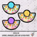 Load image into Gallery viewer, Pastel Easter Flower Rounded Boho Design Bundle
